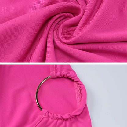 Anestasia - Elegante open rug maxi jurk