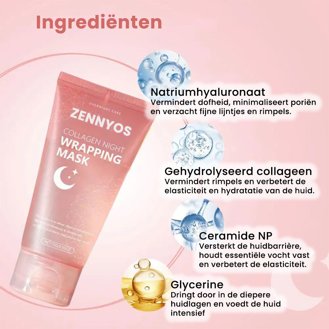 Collageen Masker™ | Hydrateert en Herstelt